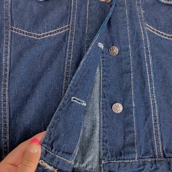 Anthropologie Jean Jacket 💙 - Picture 5 of 7